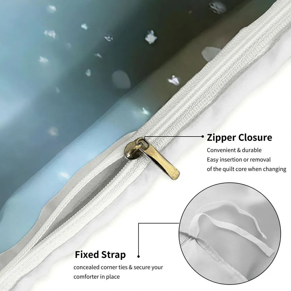 Christmas Gift The Grinch Ornament Festive Bedding Set