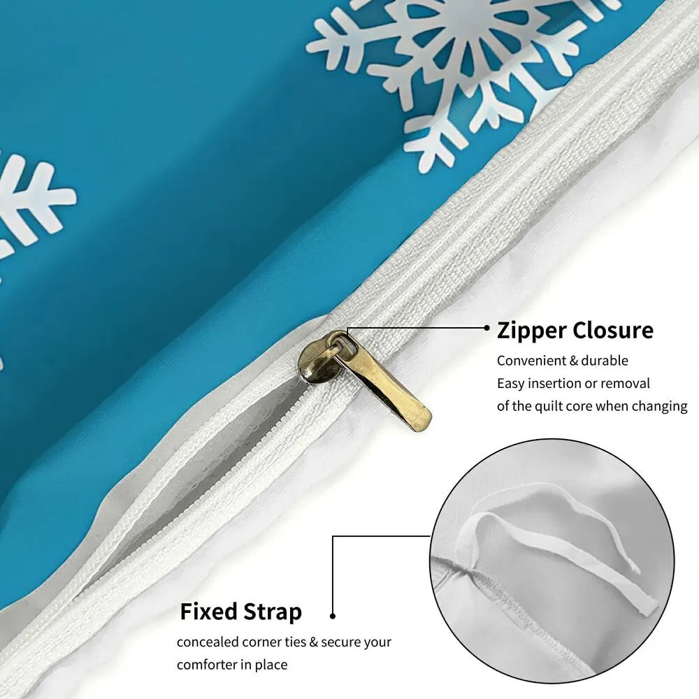 Grinch Coloring Book Christmas Gift Duvet Cover Set Kids Bedding Set