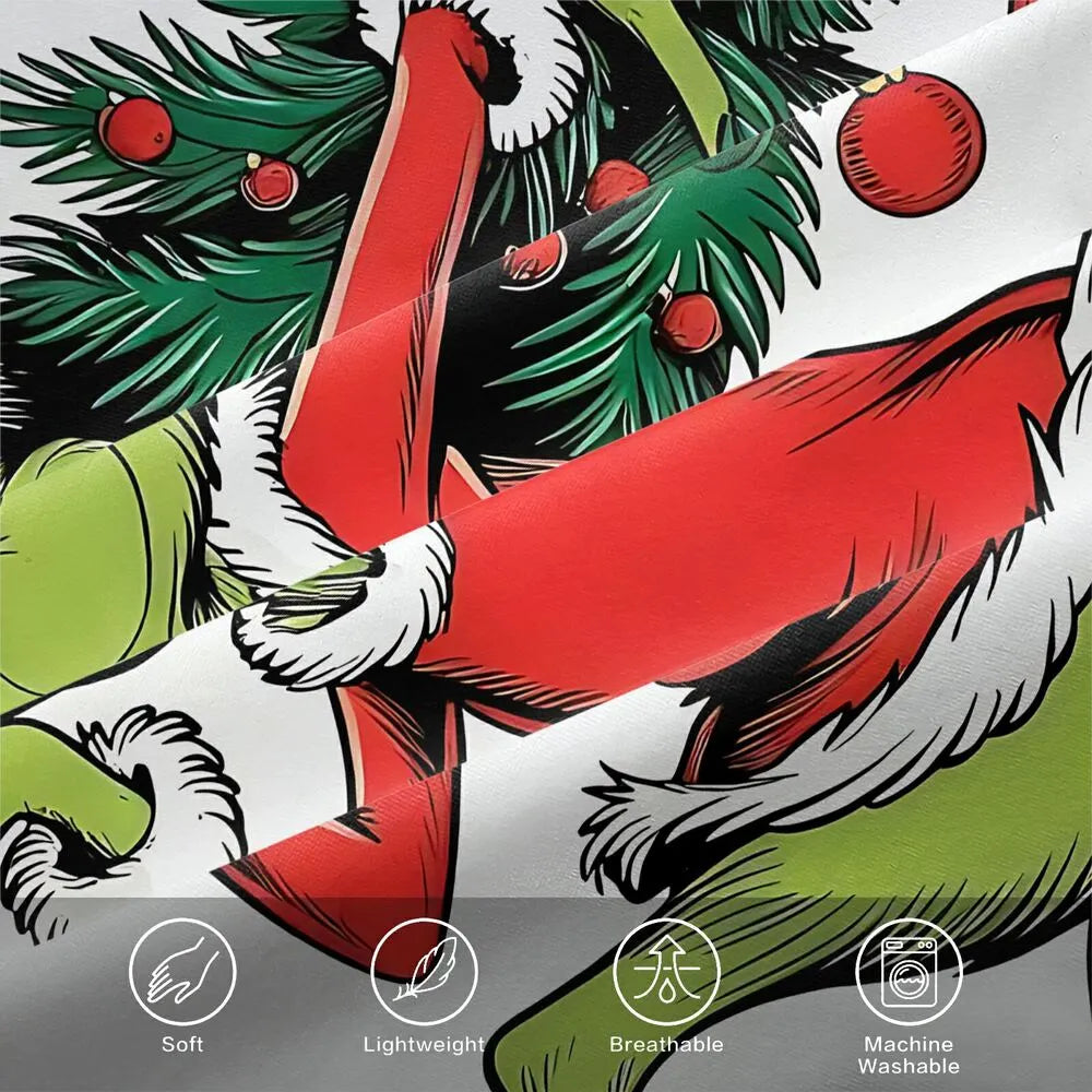 Grinch In My Grinch Era Christmas Gift Duvet Cover Set Kids Bedding Set