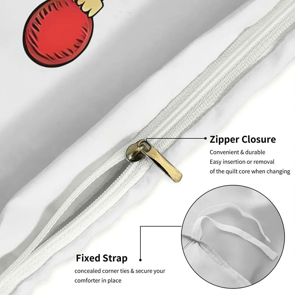 Grinch In My Grinch Era Christmas Gift Duvet Cover Set Kids Bedding Set