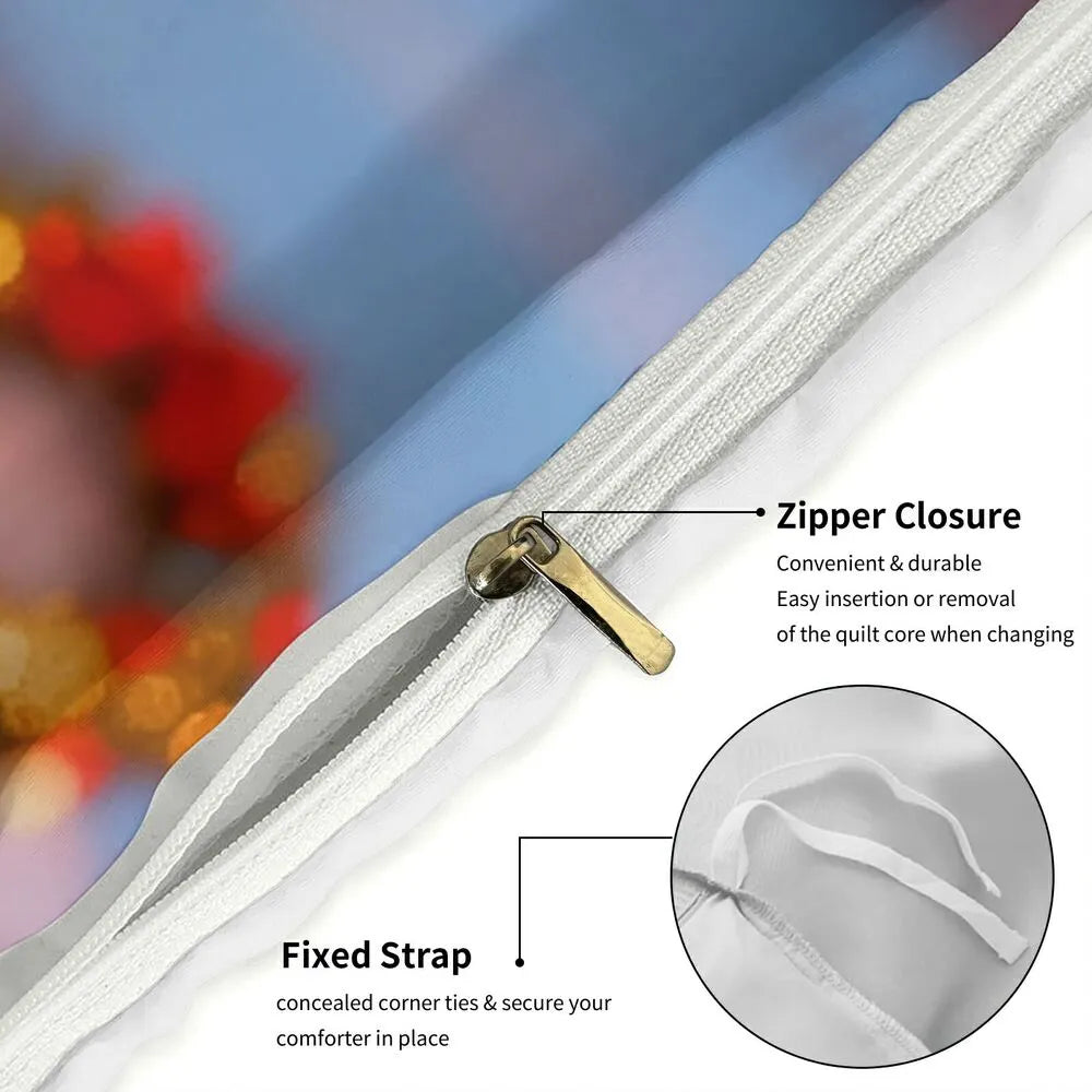 Grinch Merry Christmas Gingerbread Christmas Gift Duvet Cover Set Kids Bedding Set