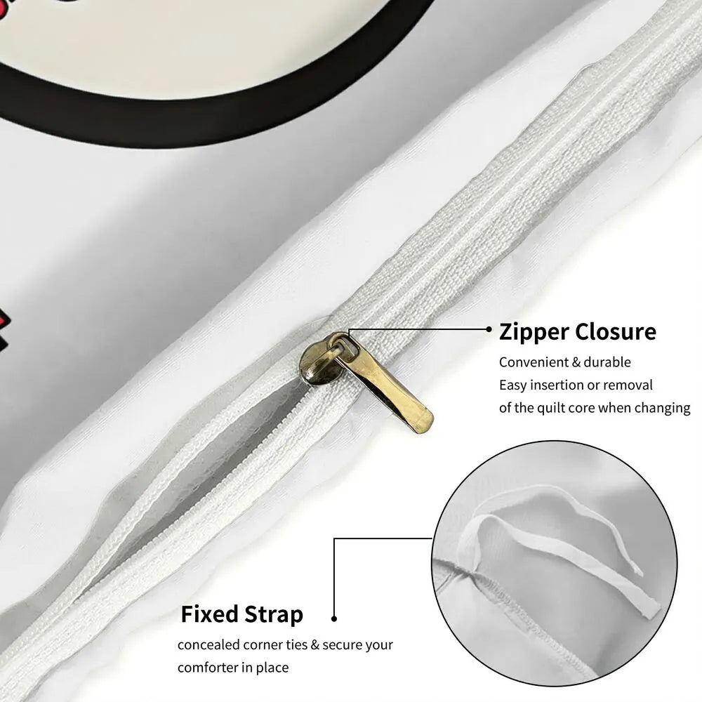 Grinch Only Fans Christmas Gift Duvet Cover Set Kids Bedding Set