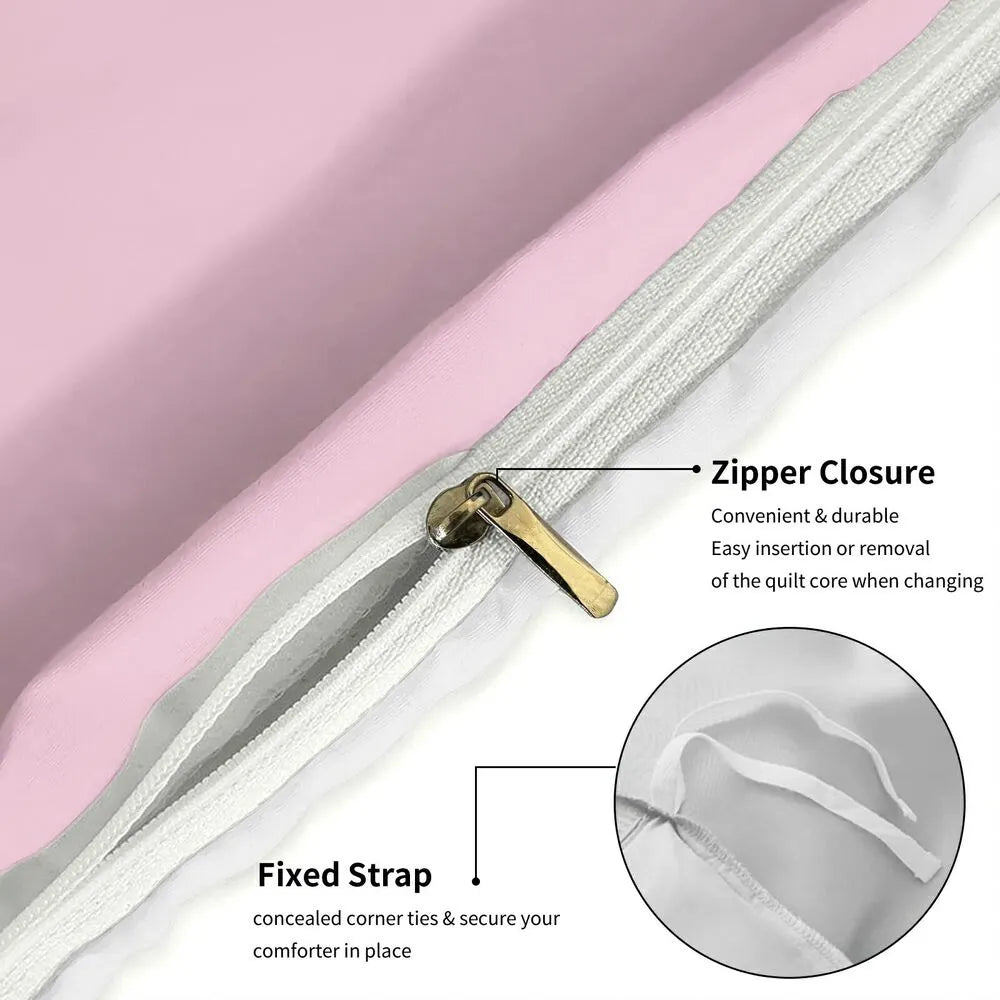 Grinch Too Cute To Be Grinchy Christmas Gift Duvet Cover Set Kids Bedding Set