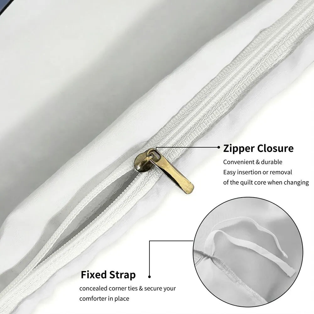 K-POP Demon Hunters Anime Boy Group Reversible Bedding Set