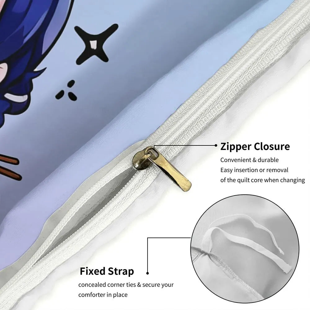 K-POP Demon Hunters Girl Group Anime Bedding Set