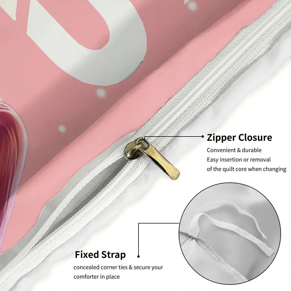 K-POP Demon Hunters Girl Group Anime Bedding Set