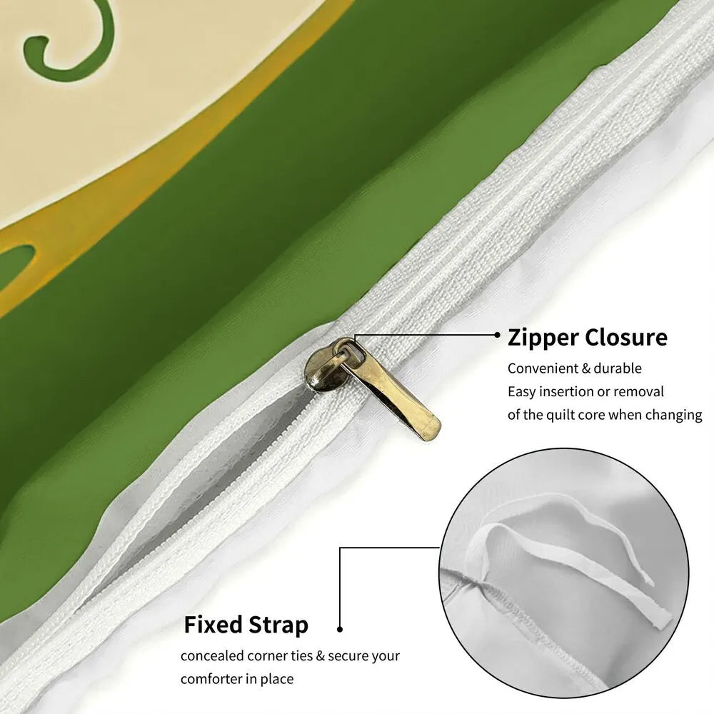 Merry Christmas Memories Made Here Christmas Gift Duvet Cover Set Kids Bedding Set