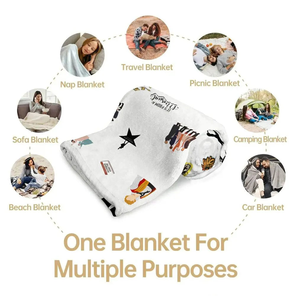 Musical Themed Multipurpose Throw Blanket