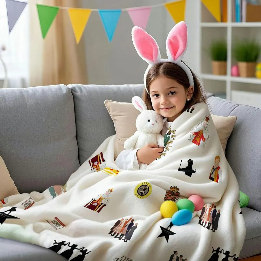 Musical Themed Multipurpose Throw Blanket