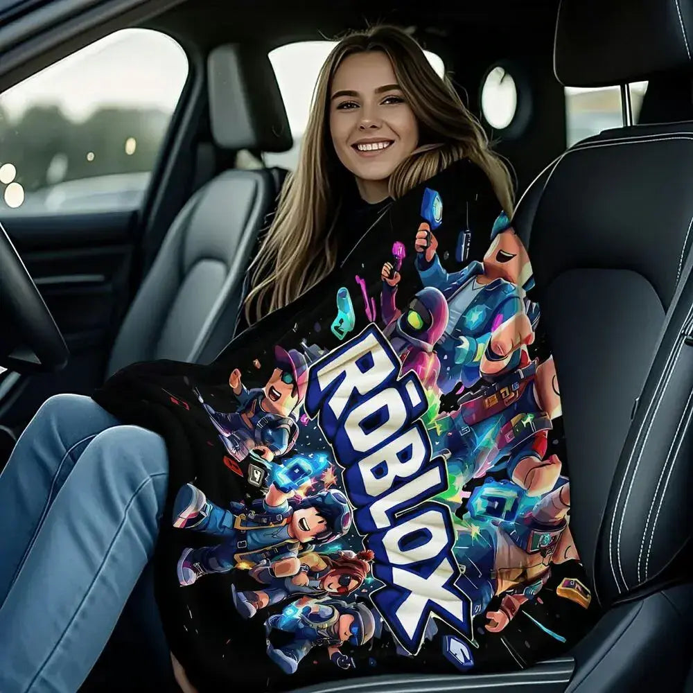 Roblox Characters Multipurpose Throw Blanket
