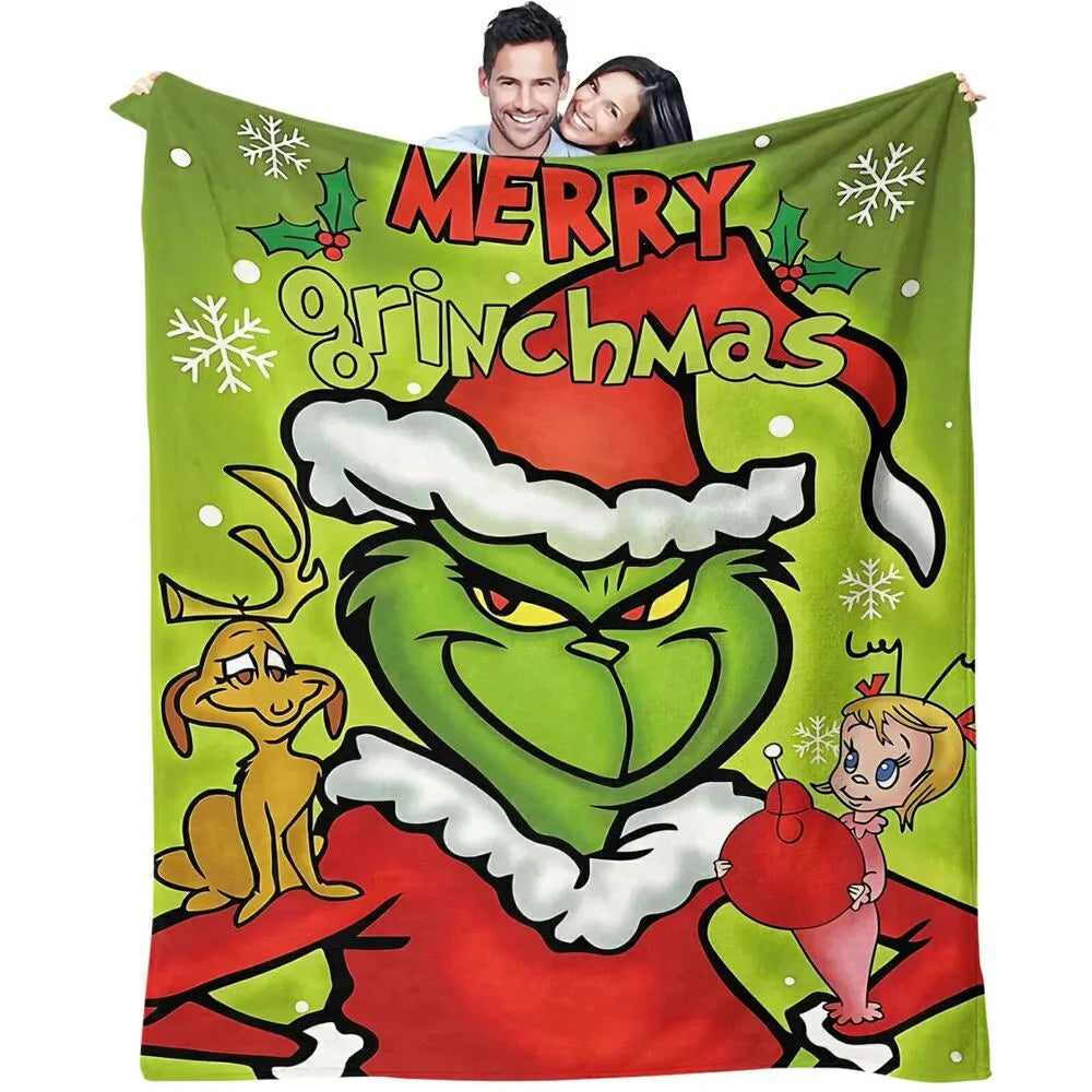 The Grinch Christmas Multipurpose Throw Blanket