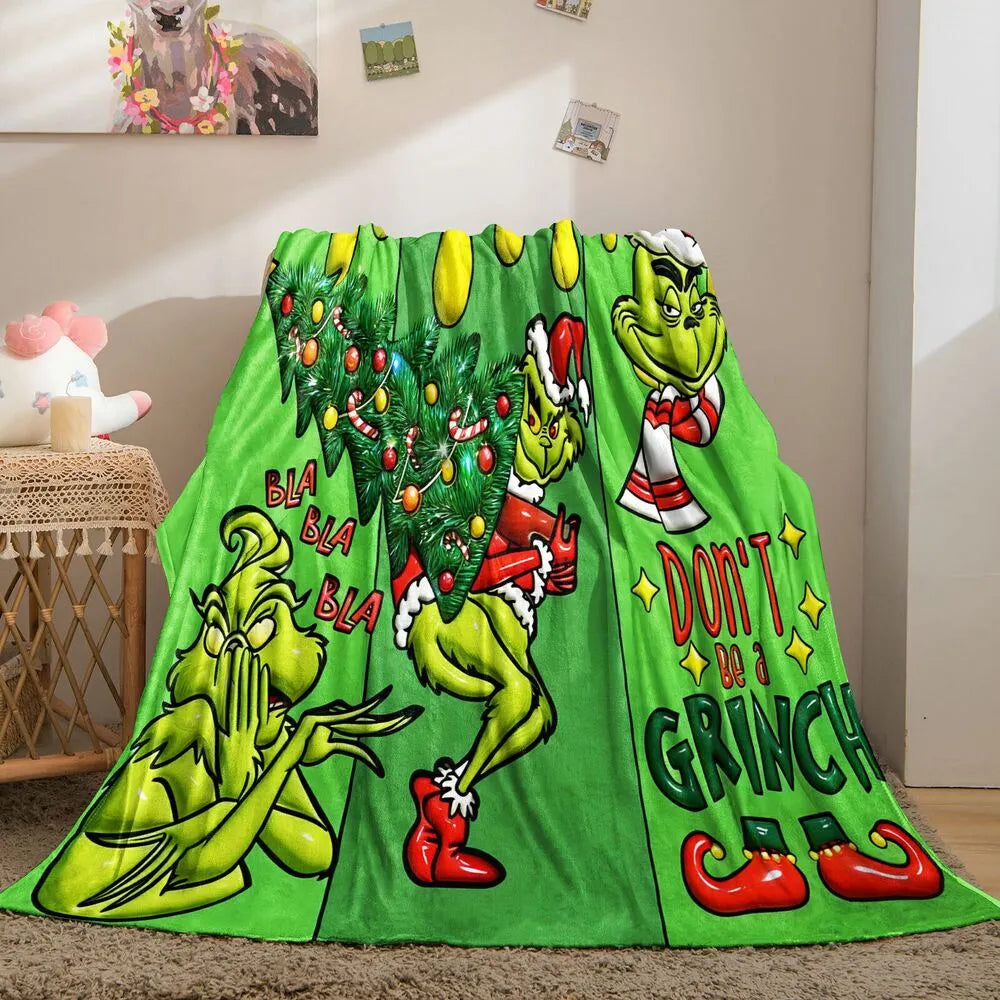 The Grinch Christmas Multipurpose Throw Blanket