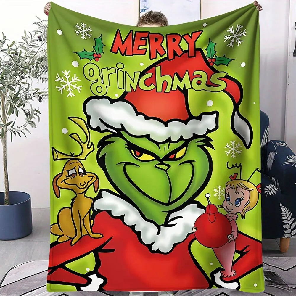 The Grinch Christmas Multipurpose Throw Blanket