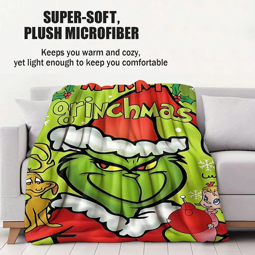 The Grinch Christmas Multipurpose Throw Blanket