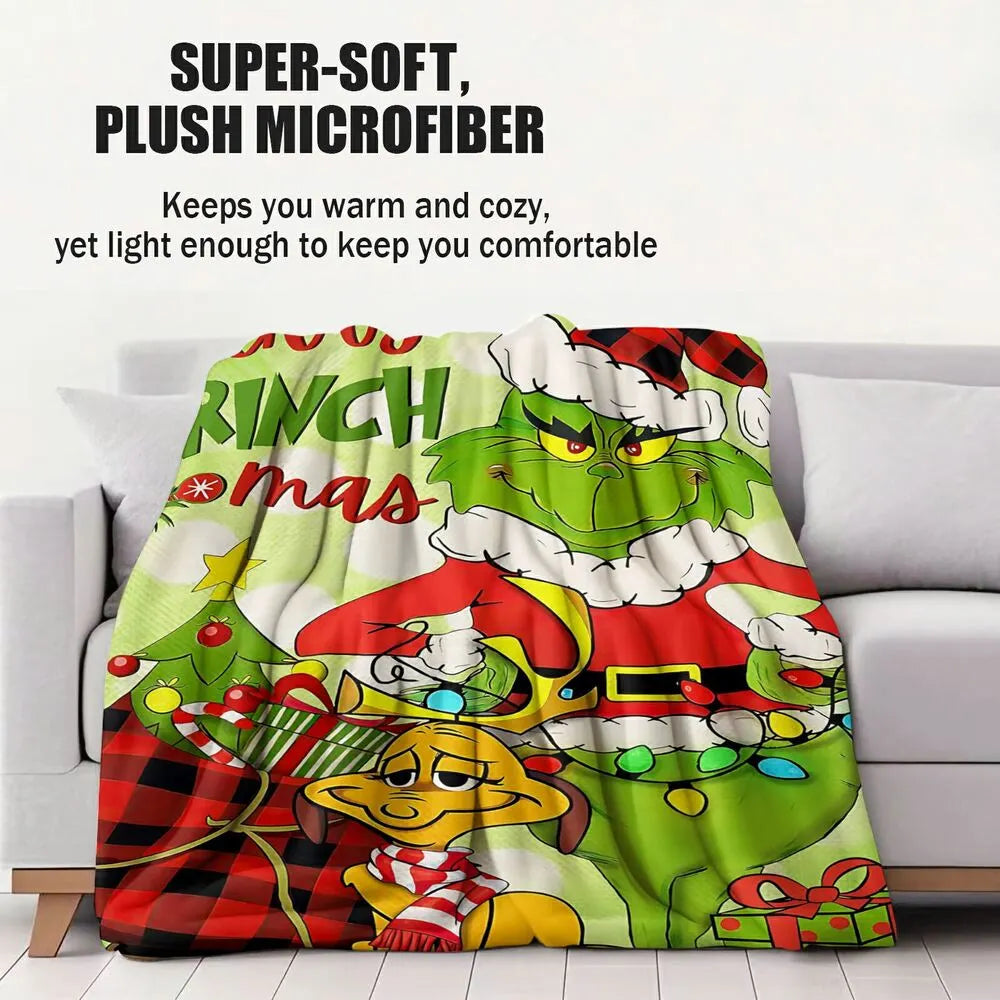 The Grinch Christmas Multipurpose Throw Blanket