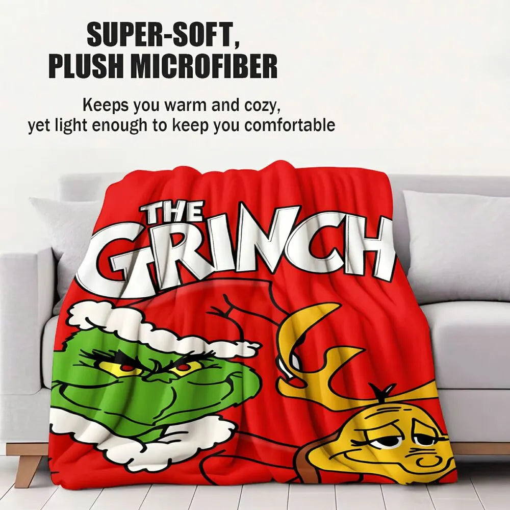The Grinch Christmas Multipurpose Throw Blanket
