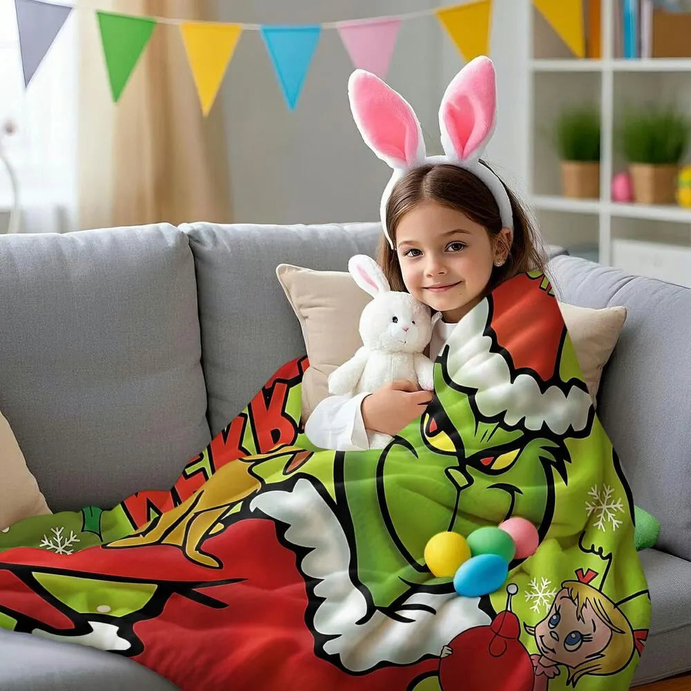 The Grinch Christmas Multipurpose Throw Blanket