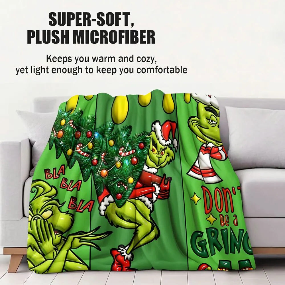 The Grinch Christmas Multipurpose Throw Blanket