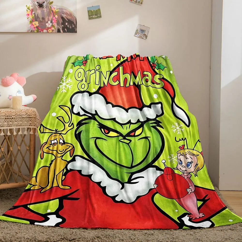 The Grinch Christmas Multipurpose Throw Blanket