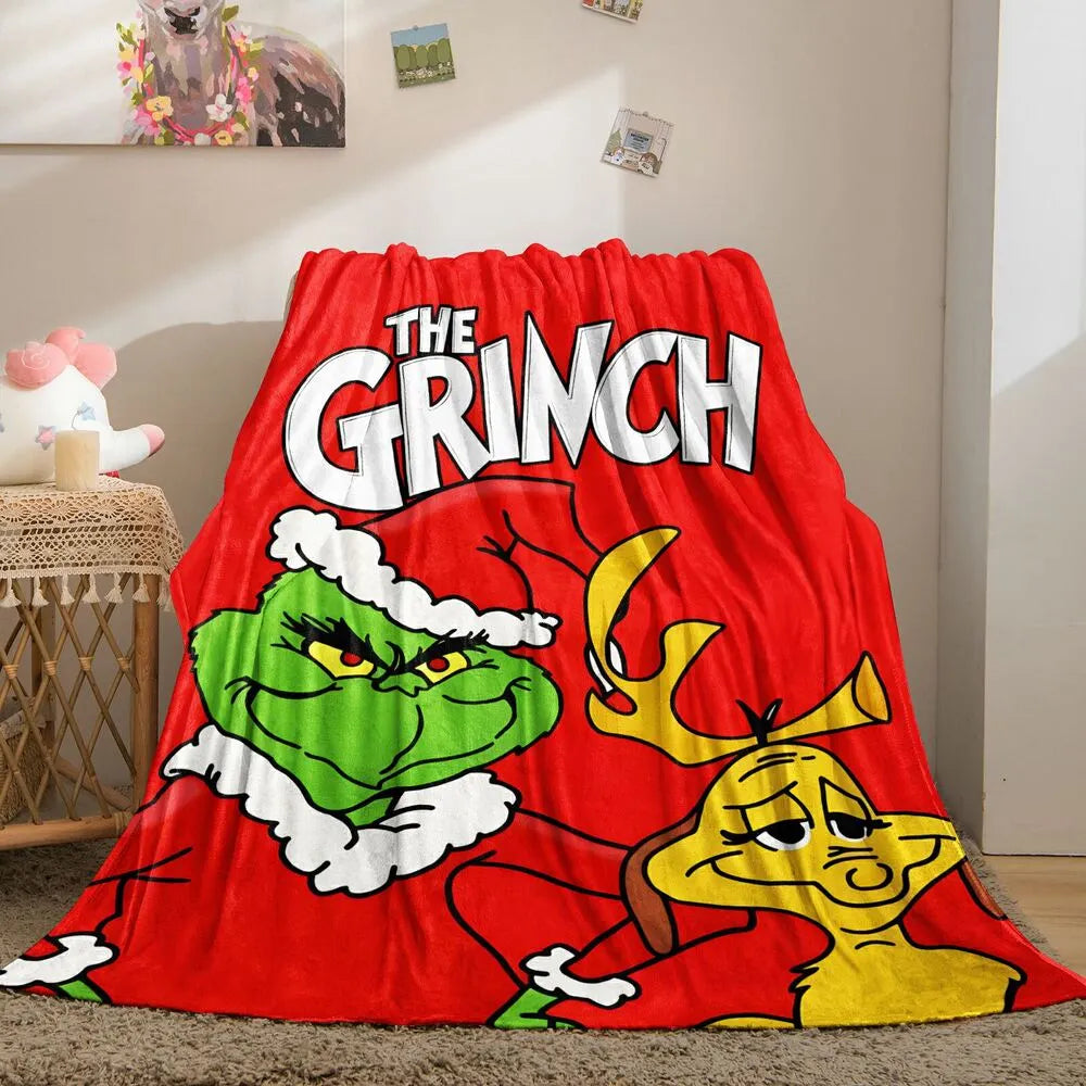 The Grinch Christmas Multipurpose Throw Blanket