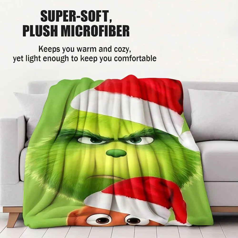The Grinch and Max Christmas Multipurpose Throw Blanket